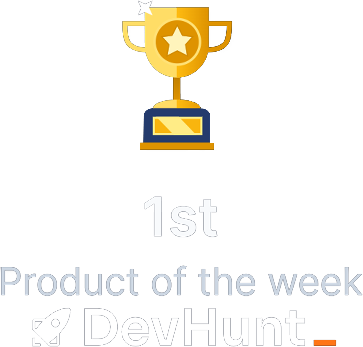 Devhunt product of the weekend icon